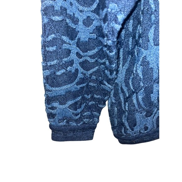 New Coogi 3D Vintage Blue Textured Sweater | Unisex Sweater or Sweater Dress | S - Picture 6 of 9